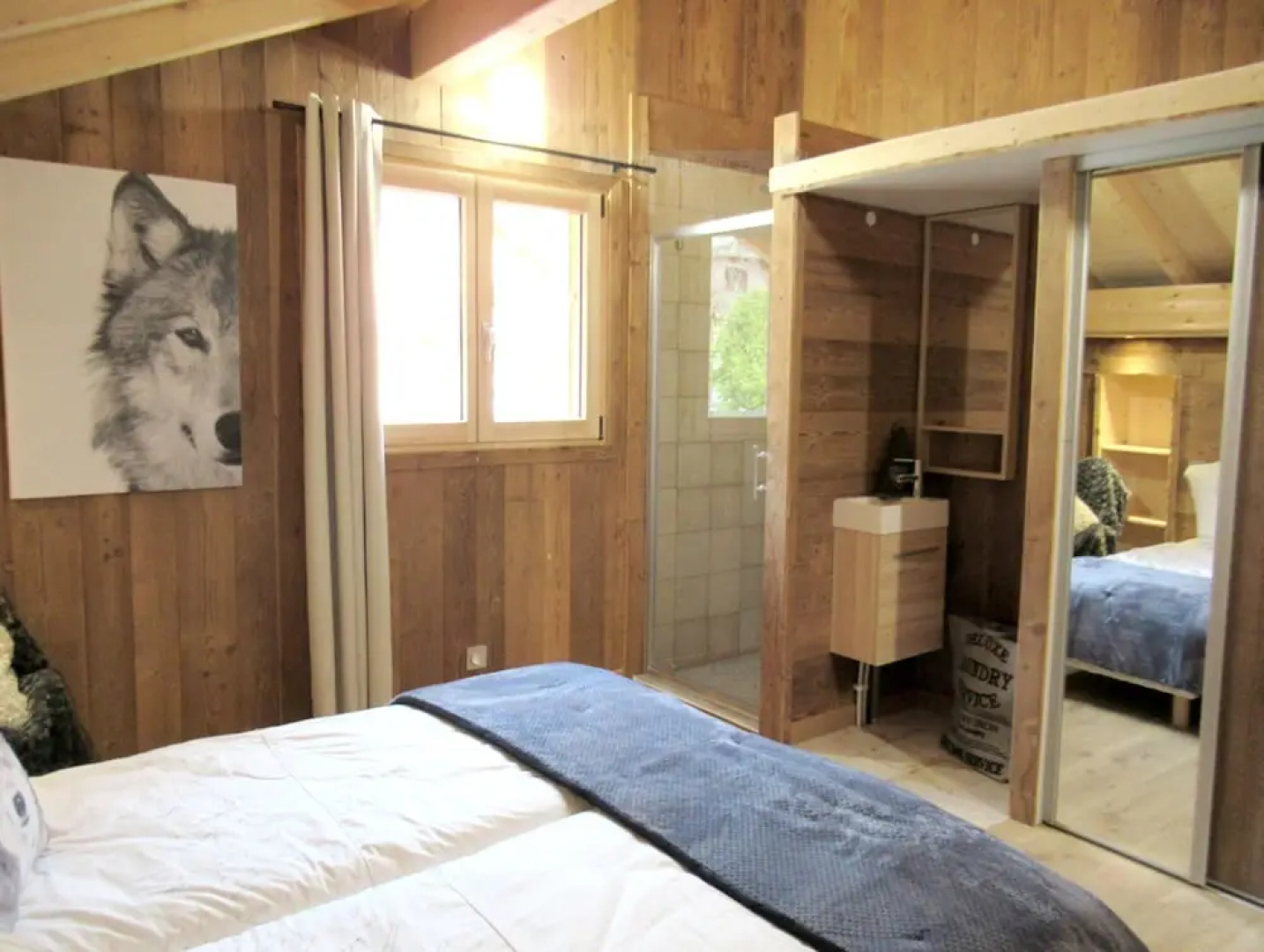 Chalet With 4 Bedrooms in Le Biot, With Wonderful Mountain View, Furnished Garden and Wifi - 10 km From the Slopes