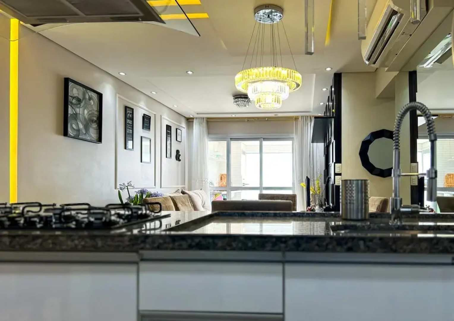 Timo Apto de Frente Para Praia do Boqueir o SP