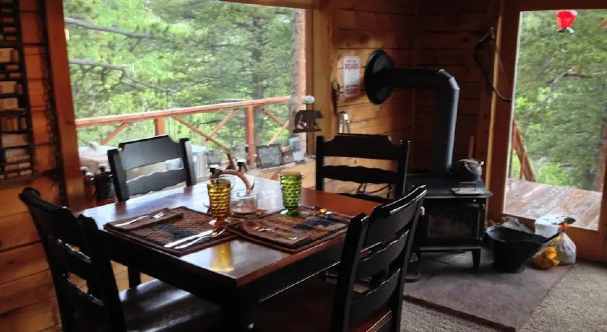 Deer Creek Log Cabin in Colorado