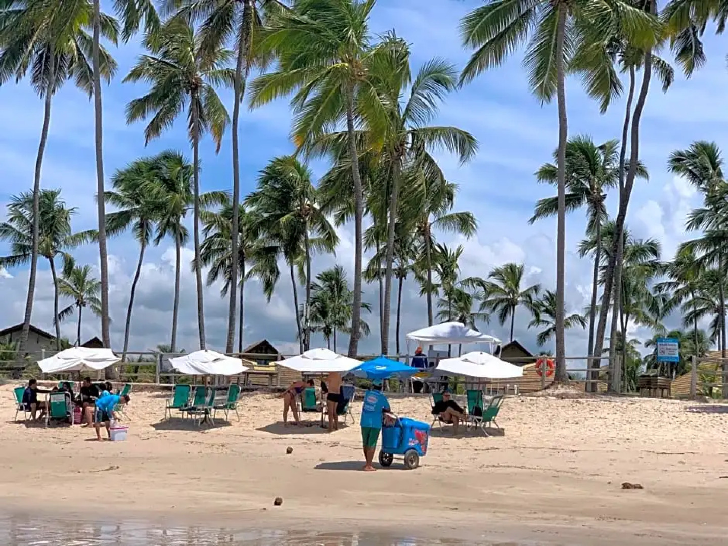 Flats à beira-mar no Carneiros Beach Resort