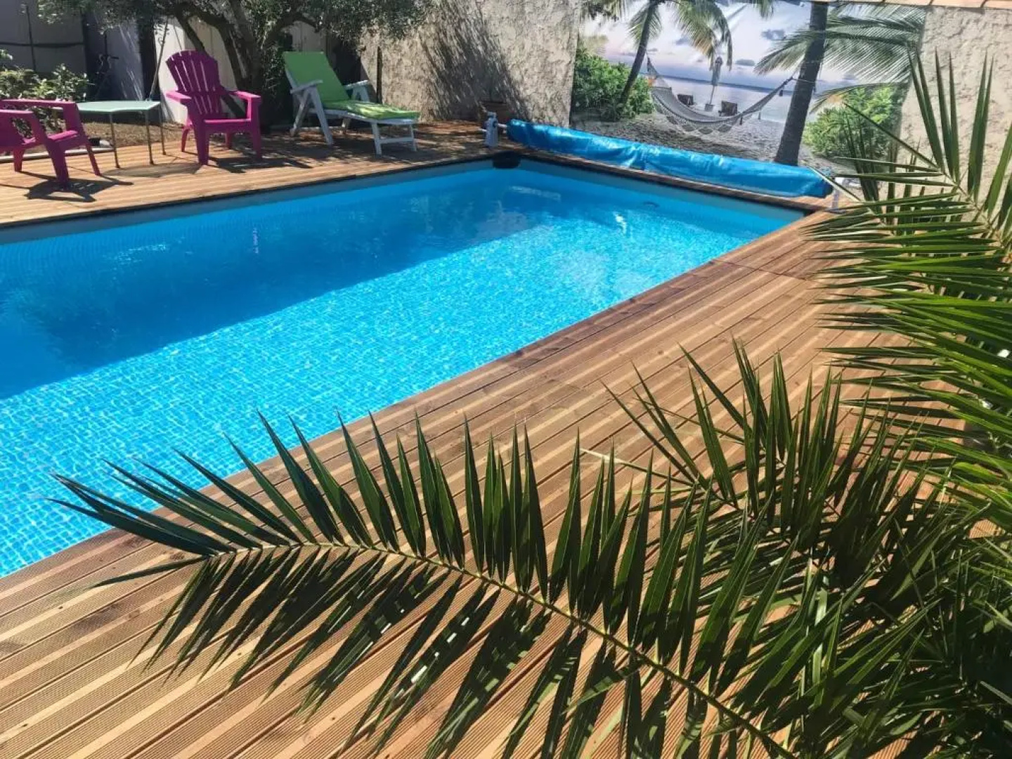 Studio avec piscine partagee jacuzzi et jardin clos a Le Muy