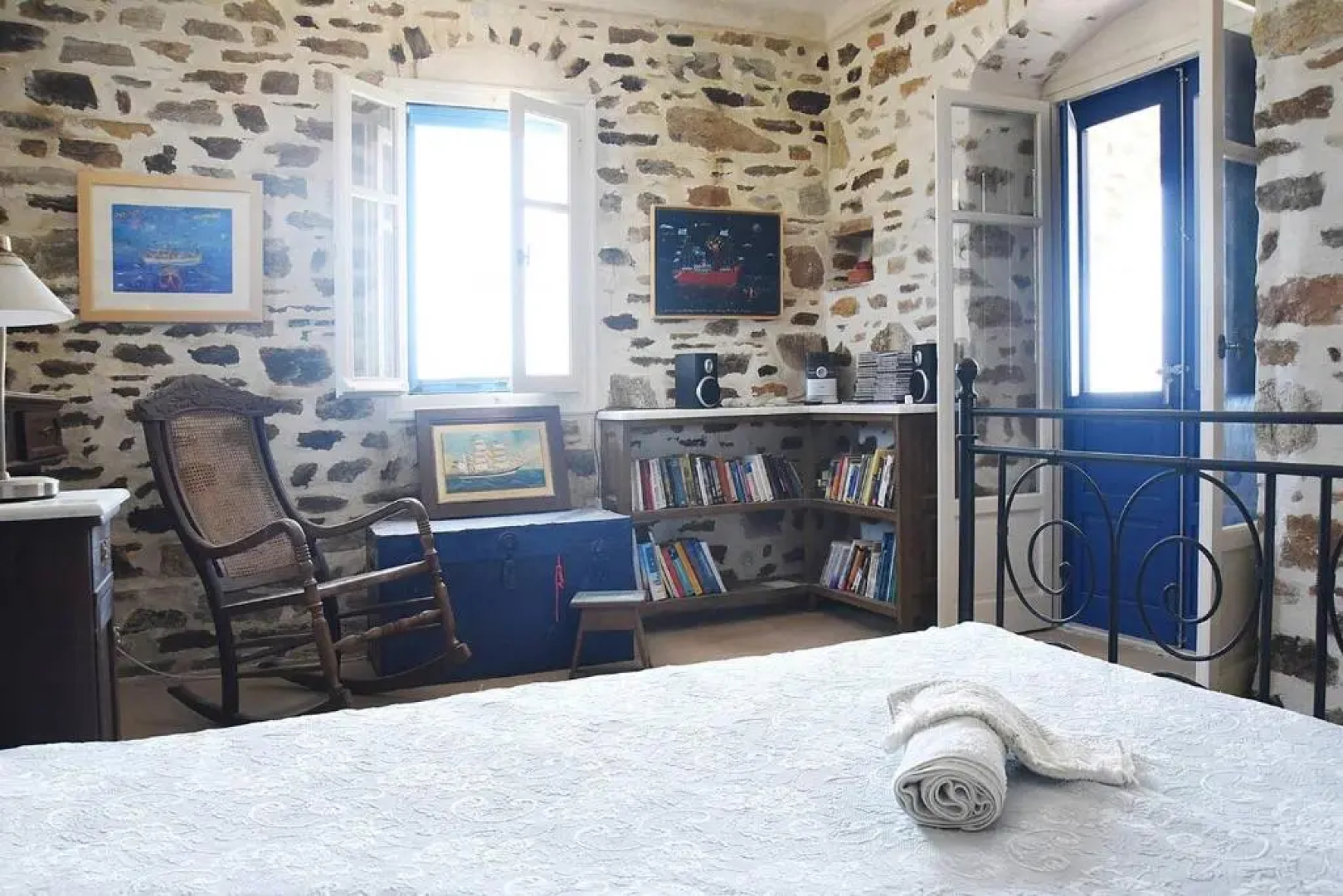 Antiparos Stone House with sea views
