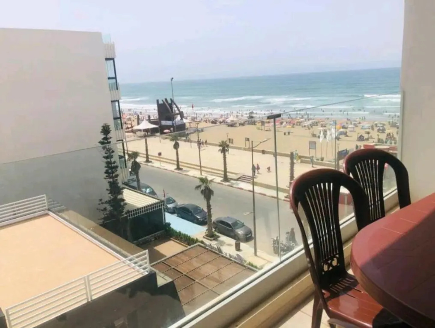 Appartement a mehdia avec vue sur la plage