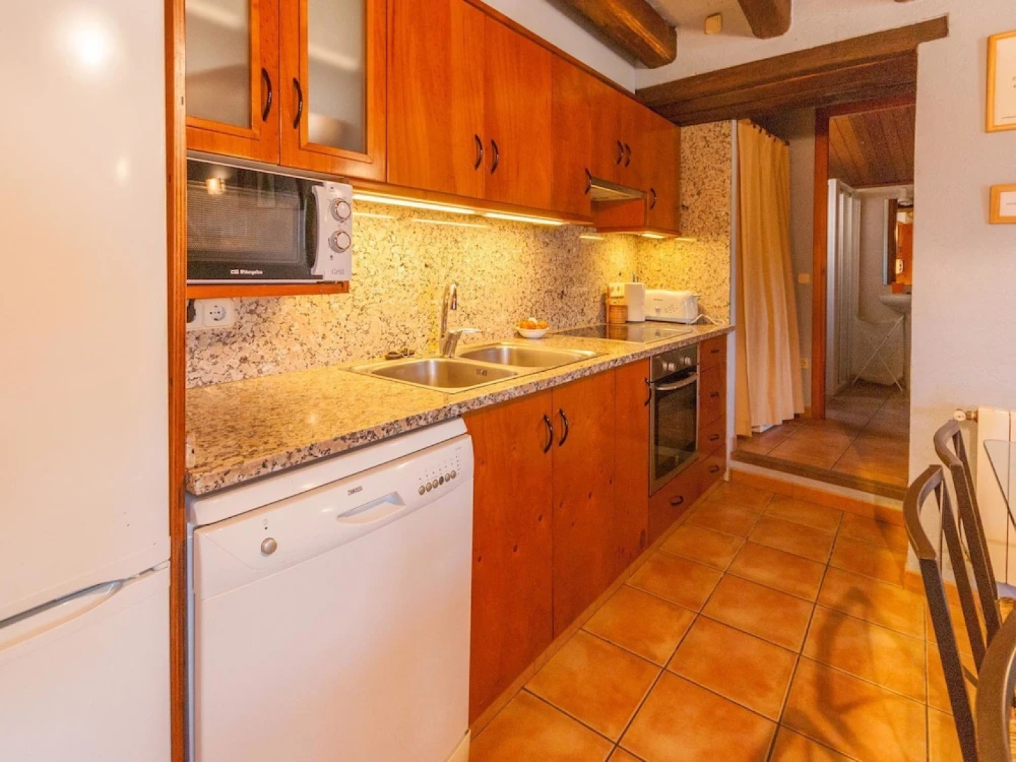 Catalan Farmhouse With Round Pool in the Middle of Forest