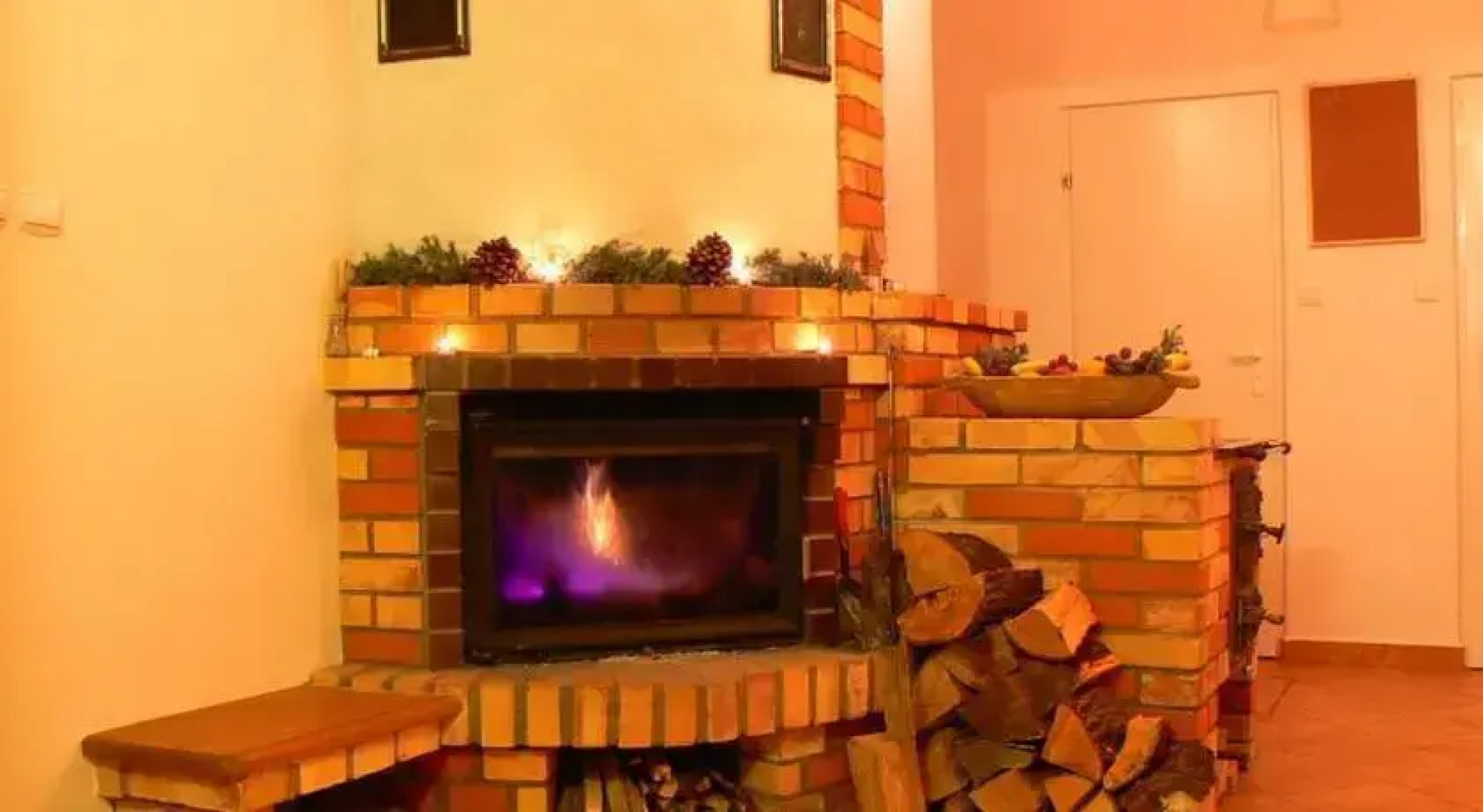 Chata z kominkiem na wyłączność w Bieszczadach