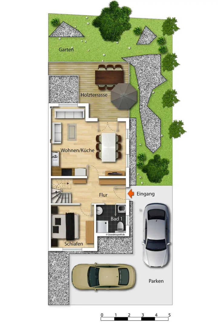 Semi-detached house Strandhaus II, Trassenheide