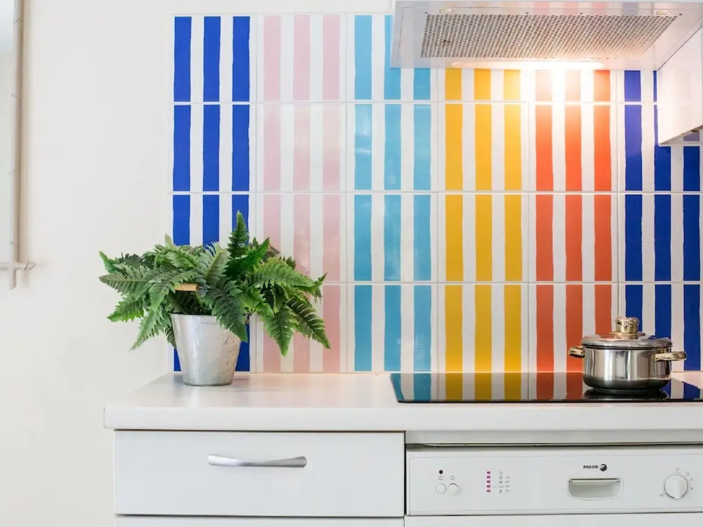 Colorful Apartment in Basque Style in a Green Environment