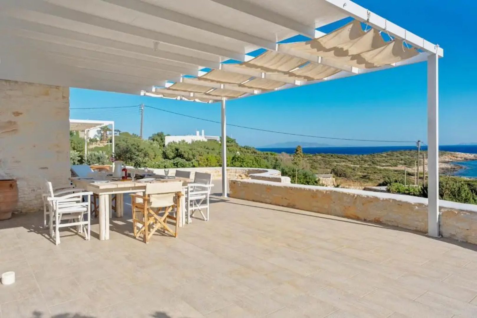 Scenic Seaview villa at Faragas