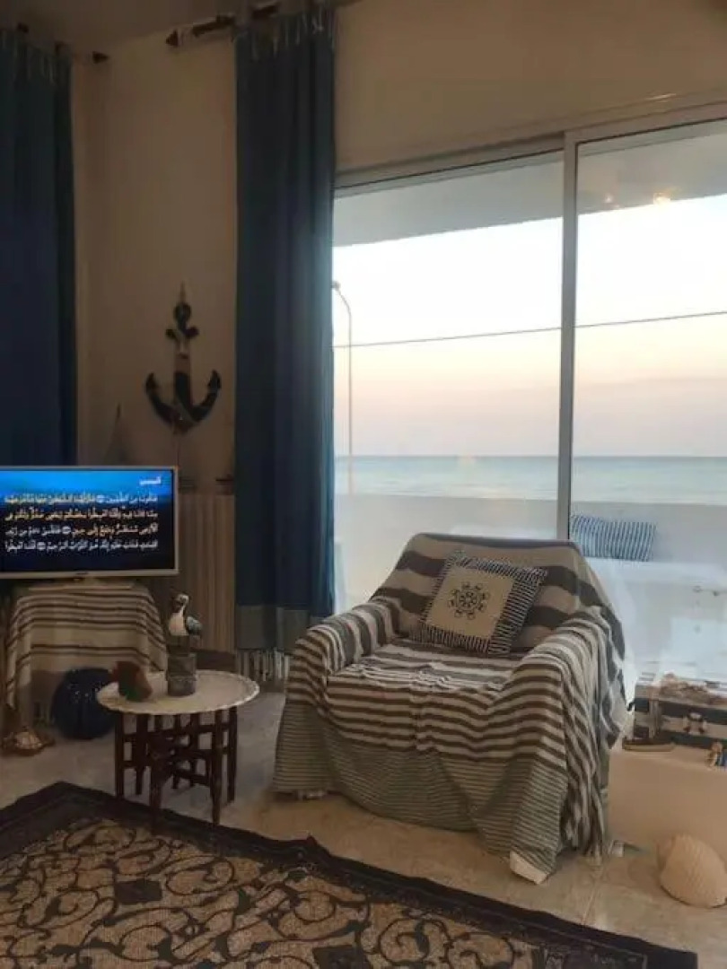 Etage de Maison en face de la mer Korba Plage