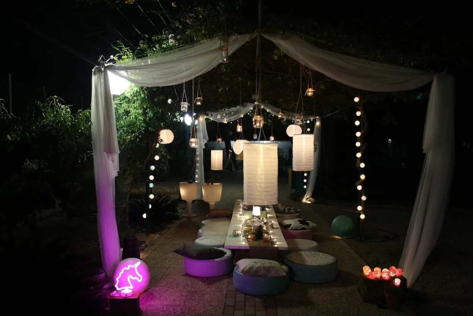 Hacienda con Granja cerca del Mar para Celebraciones