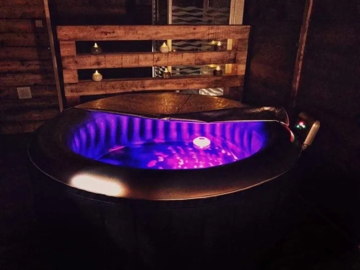 Chambre avec spa privée