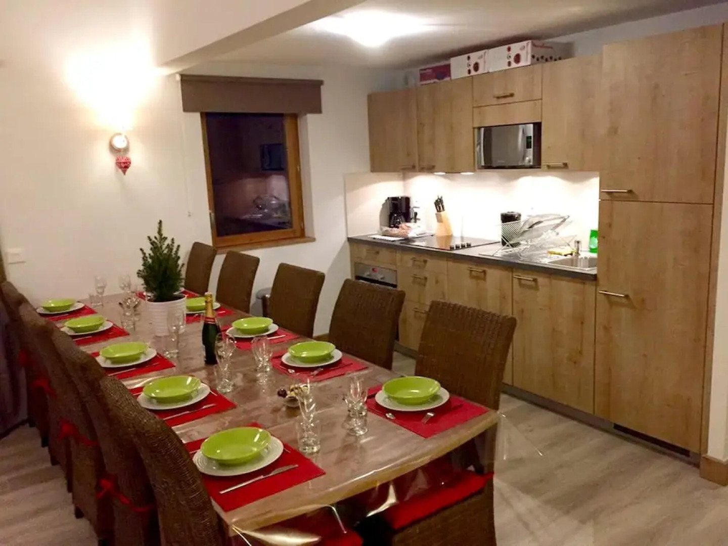 Apartment With 3 Bedrooms in La Lechere, With Wonderful Mountain View, Furnished Balcony and Wifi - 10 km From the Slopes