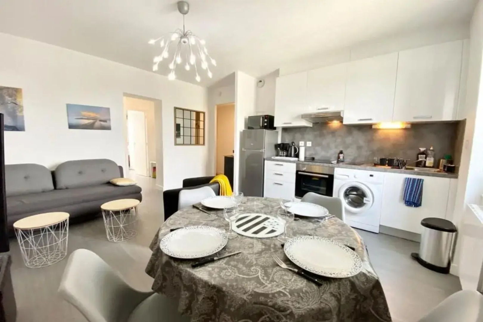 T2 Hyper cosy – Plage et port à pieds