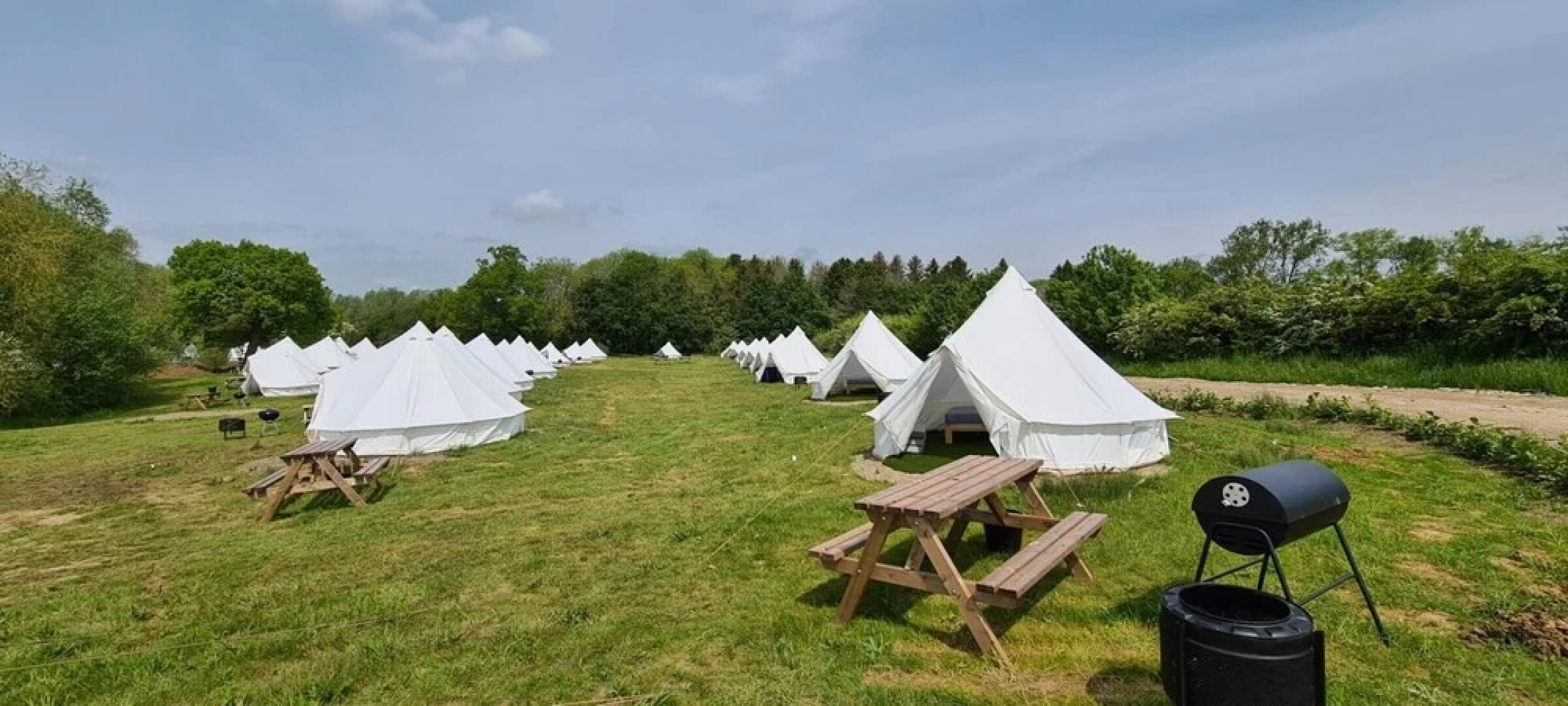 6 Meter Bell Tent - Up to 6 Persons Glamping