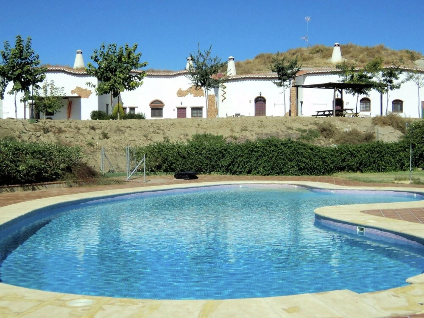 Cave House With Private Terrace on a Small Complex