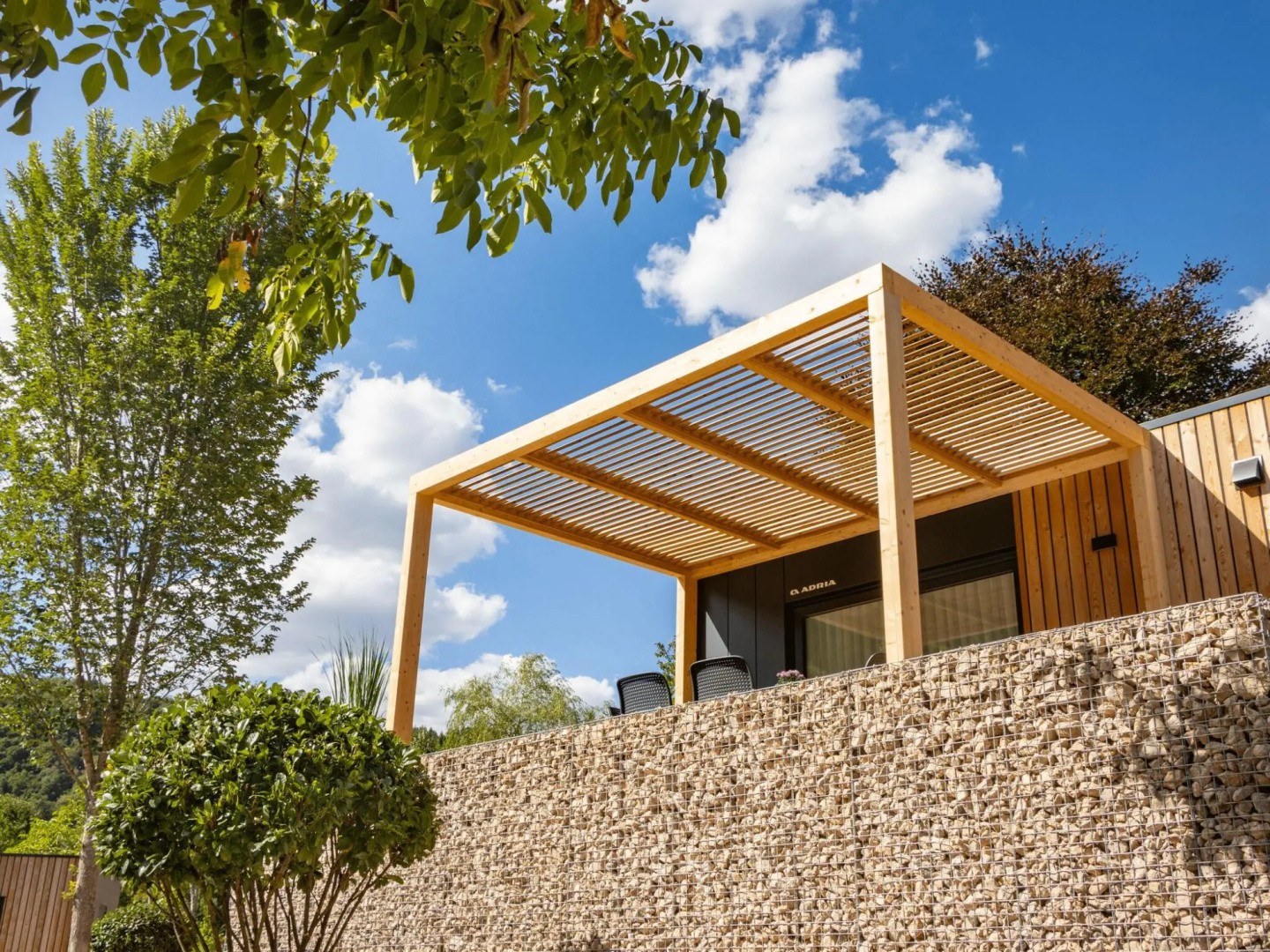 Comfortable chalet with airco, in a holiday park, in a natural environment