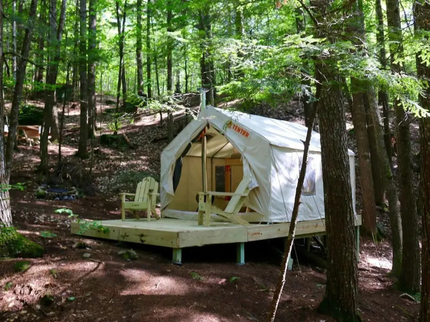 Tentrr - Pleasant Mountain Stream Camp