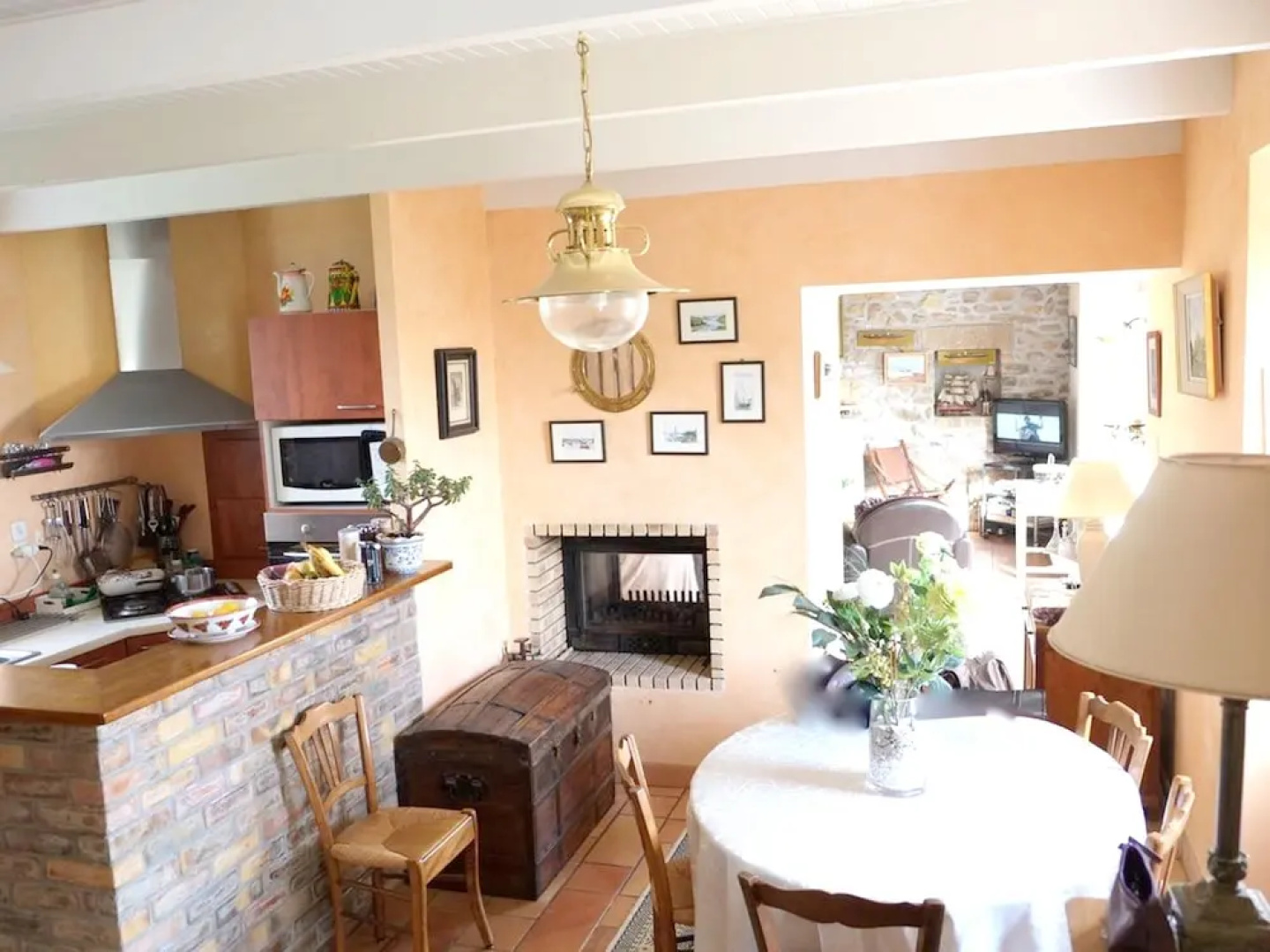 House With 3 Bedrooms in Plouguerneau, With Wonderful sea View, Enclos