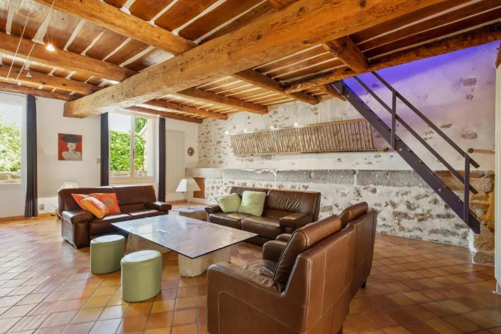 Villa With 5 Bedrooms in Uchaux, With Wonderful Mountain View, Private