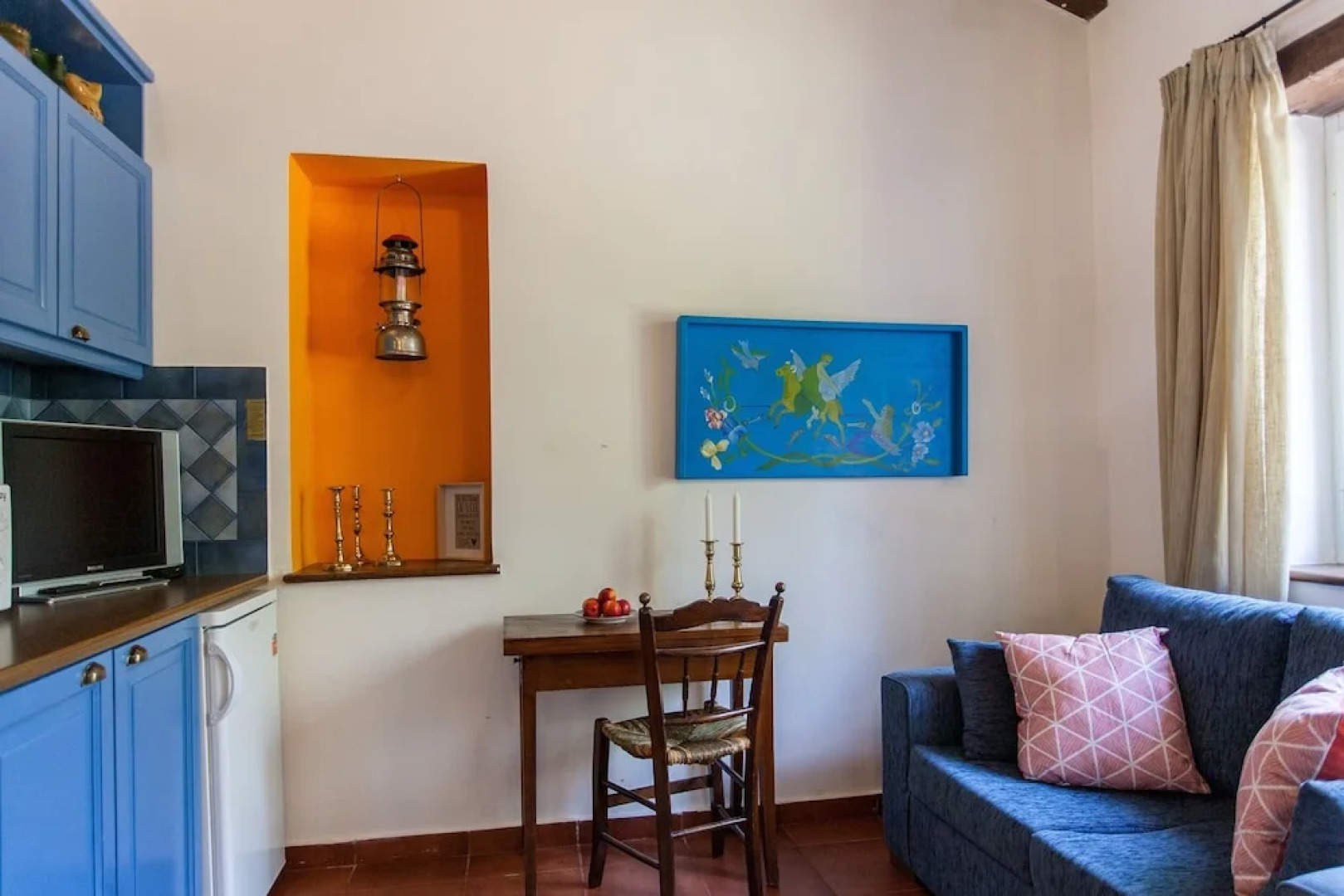 Dine on the Generous Veranda at a Rustic Stone Getaway