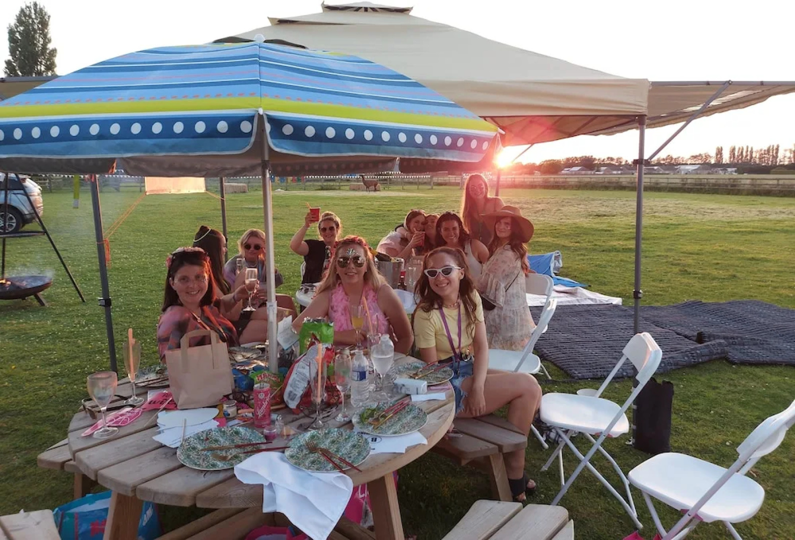 Glamping With Llamas