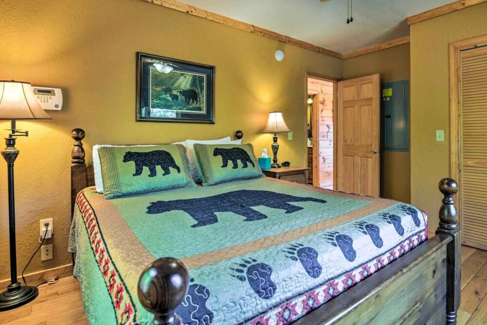 Bryson City Cabin Rental w/ Views & Hot Tub