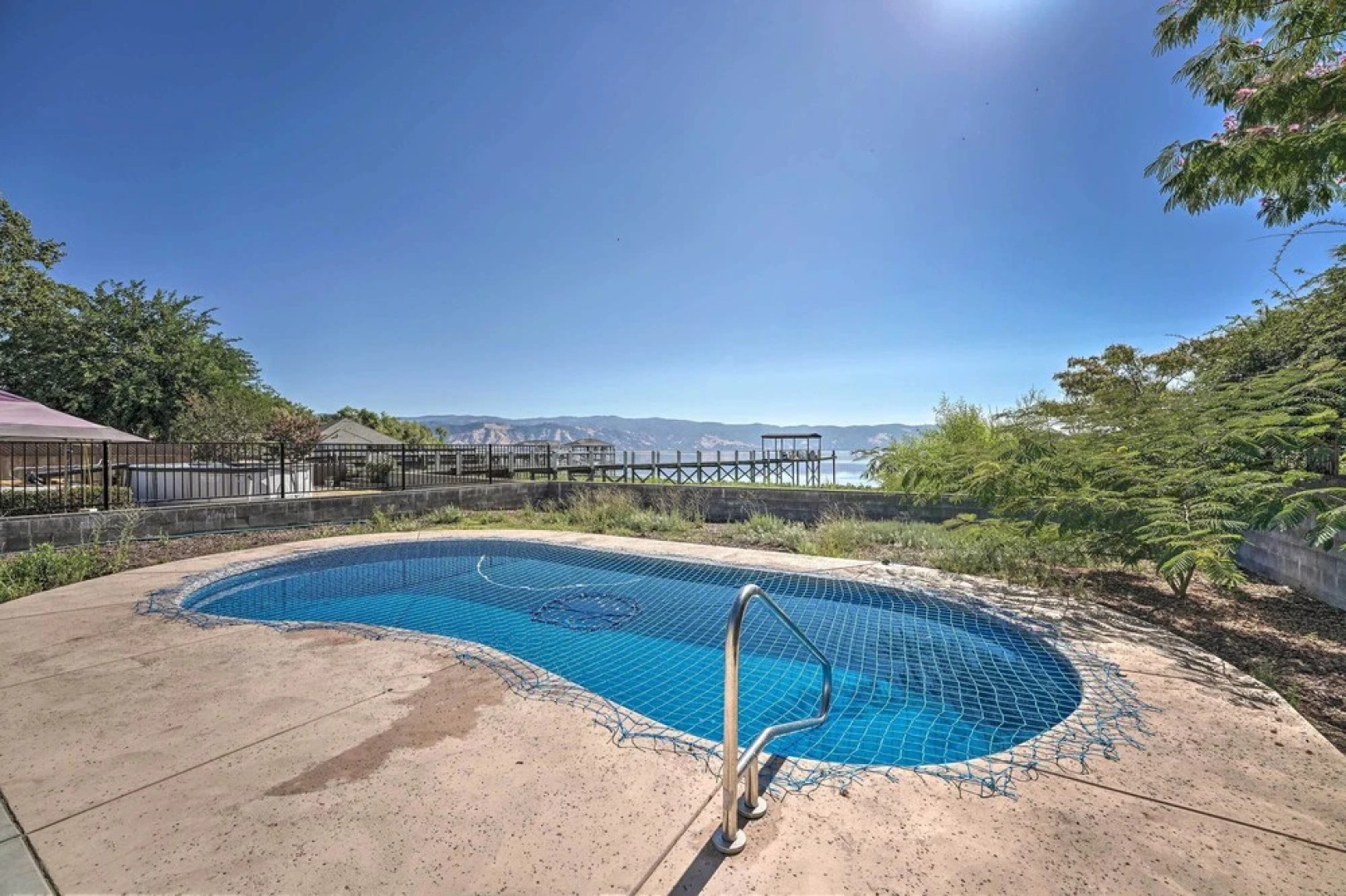 Waterfront Cottage w/ Private Pool & Lake View!