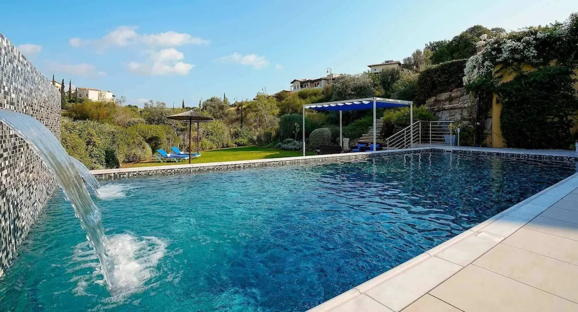 Stunning 3 bedroom villa 'JZ02' with private pool, beautiful interiors, communal pool and resort facilities, Zephyros Village, Aphrodite Hills