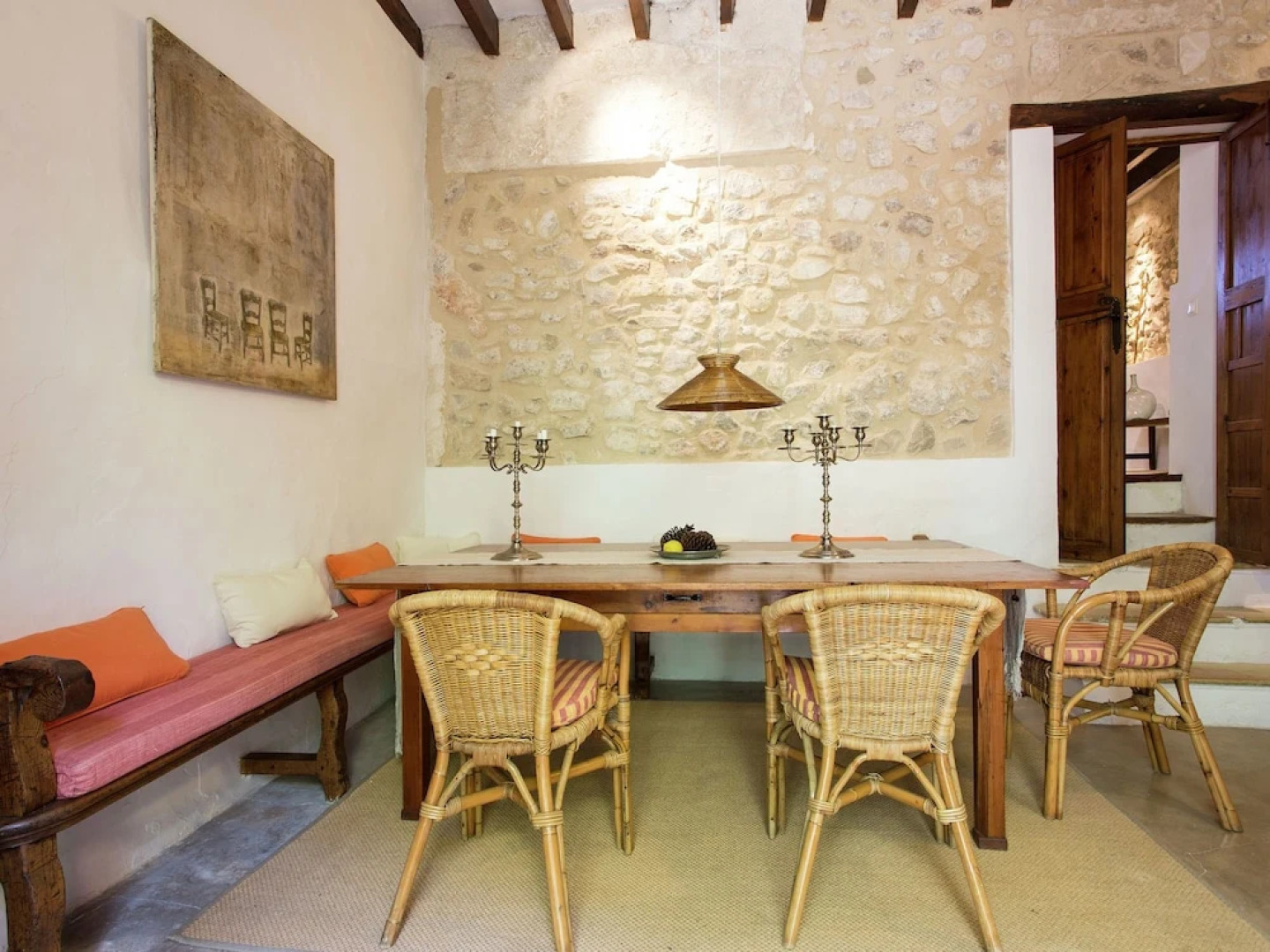Vacation rental on agroturismo with swimming pool in the heart of Mallorca