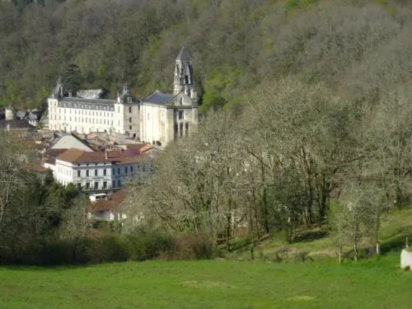 Belle Vue 2. Best View Of Brantome And Its Abbey