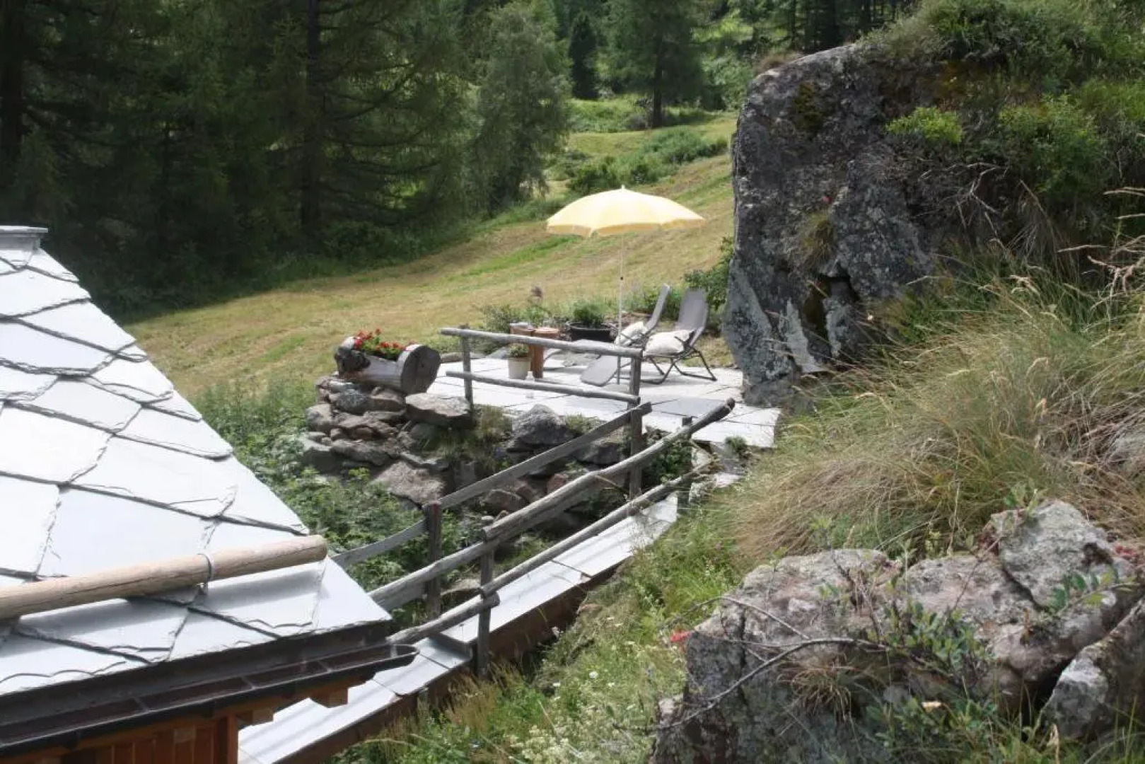 Chalet Hinter Dem Rot Stei