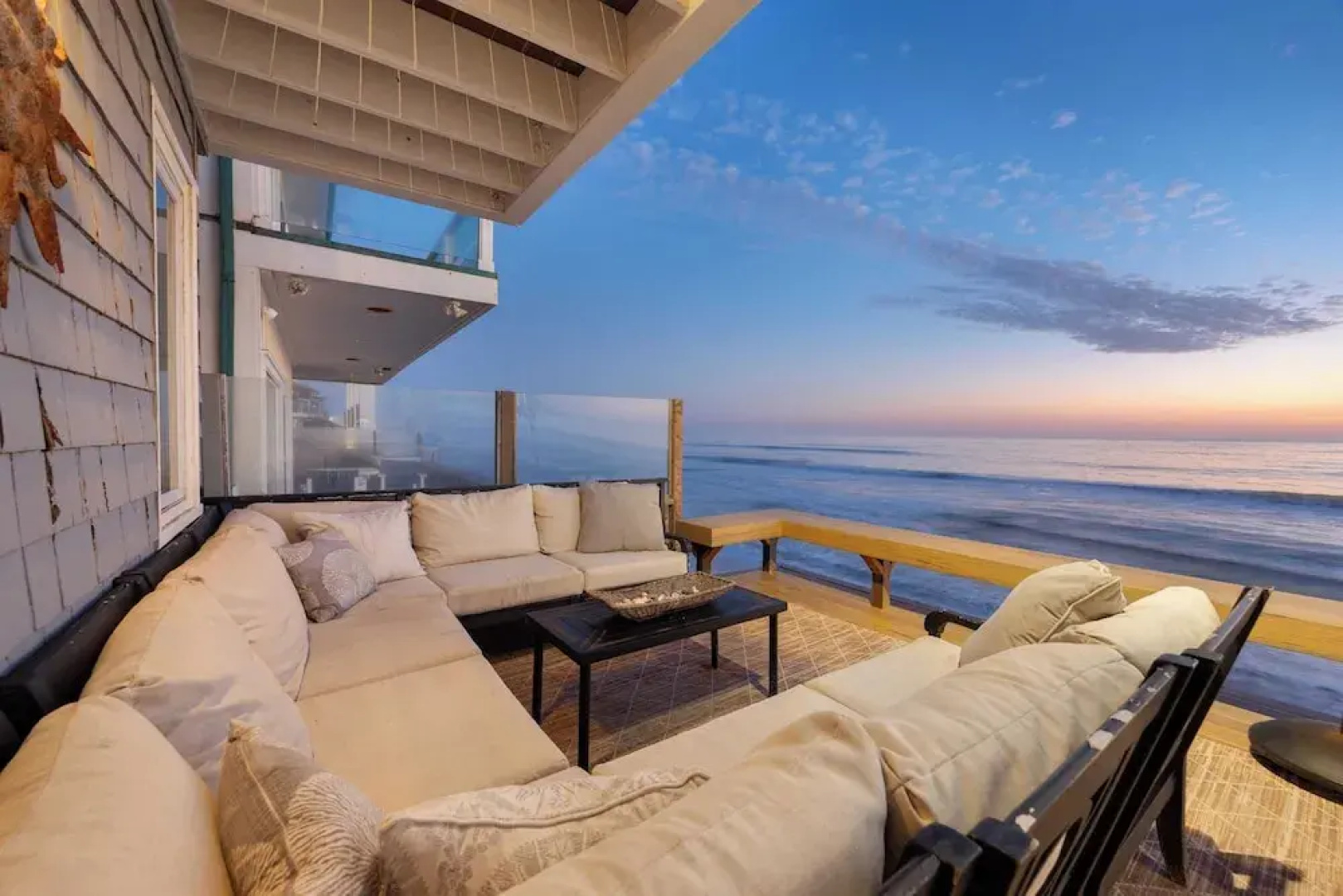 Unbeatable Beachfront Bliss w/ Ocean Views, Luxe Interiors & Patio Beach Road