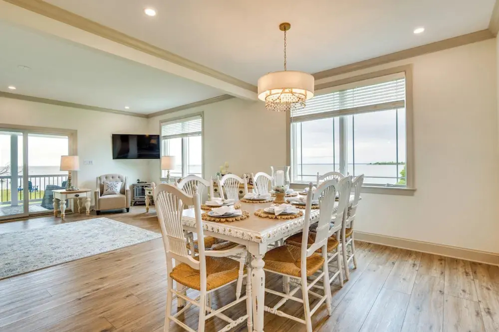 Waterfront Maryland Vacation Home: Private Beach!