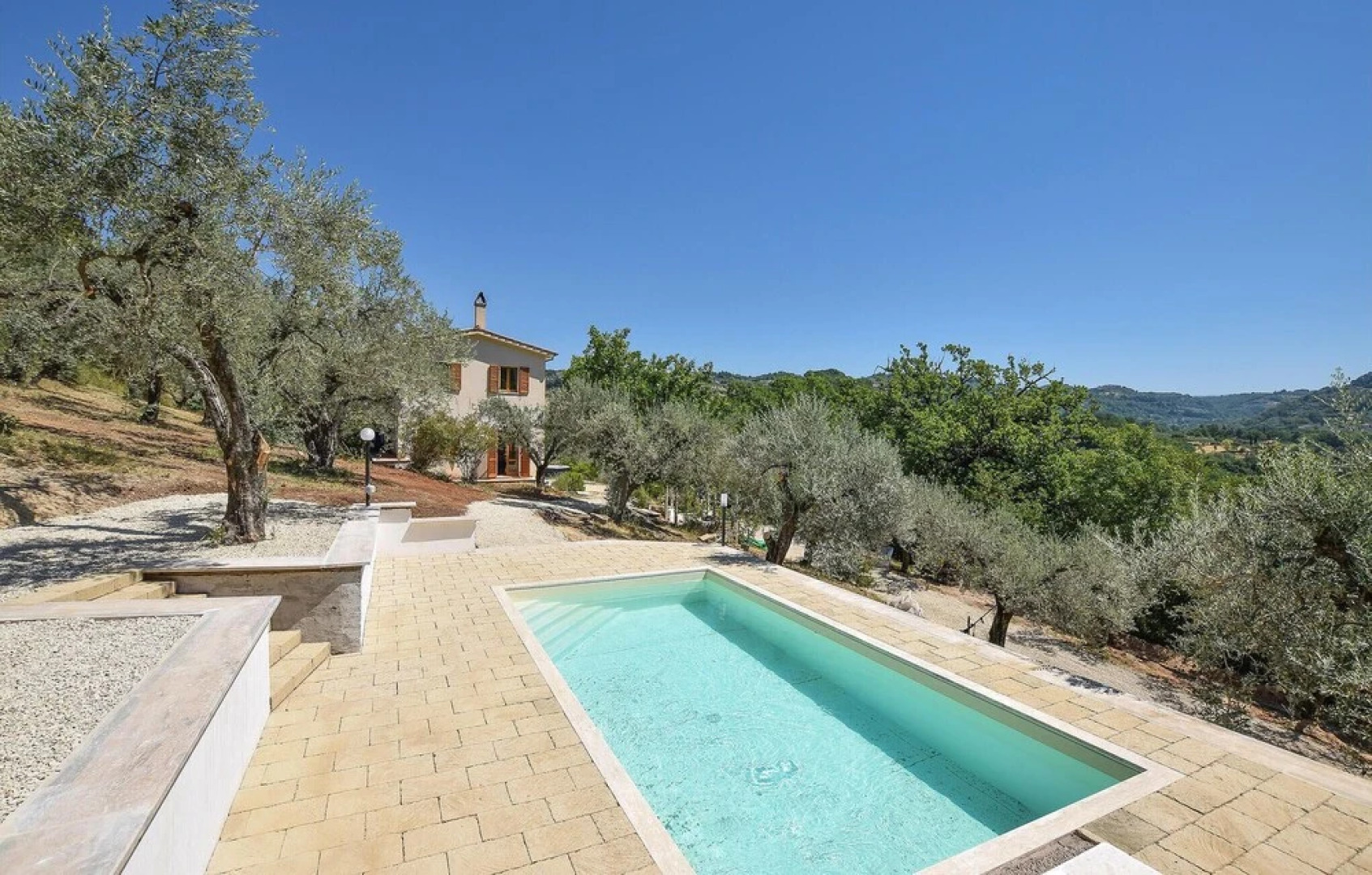 Beautiful Home in Toffia With Outdoor Swimming Pool, Jacuzzi and 4 Bedrooms
