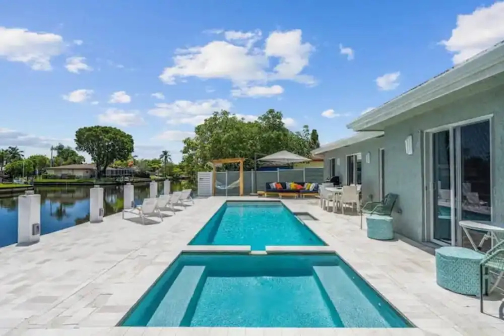 Waterfront Heated Pool Home