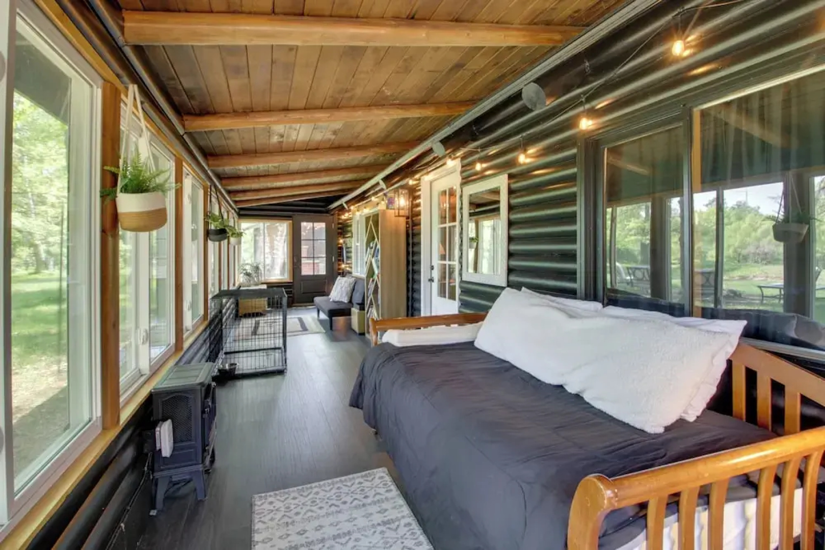 1 Mi to Beach & Lake: Breezy Point Cabin w/ Yard!