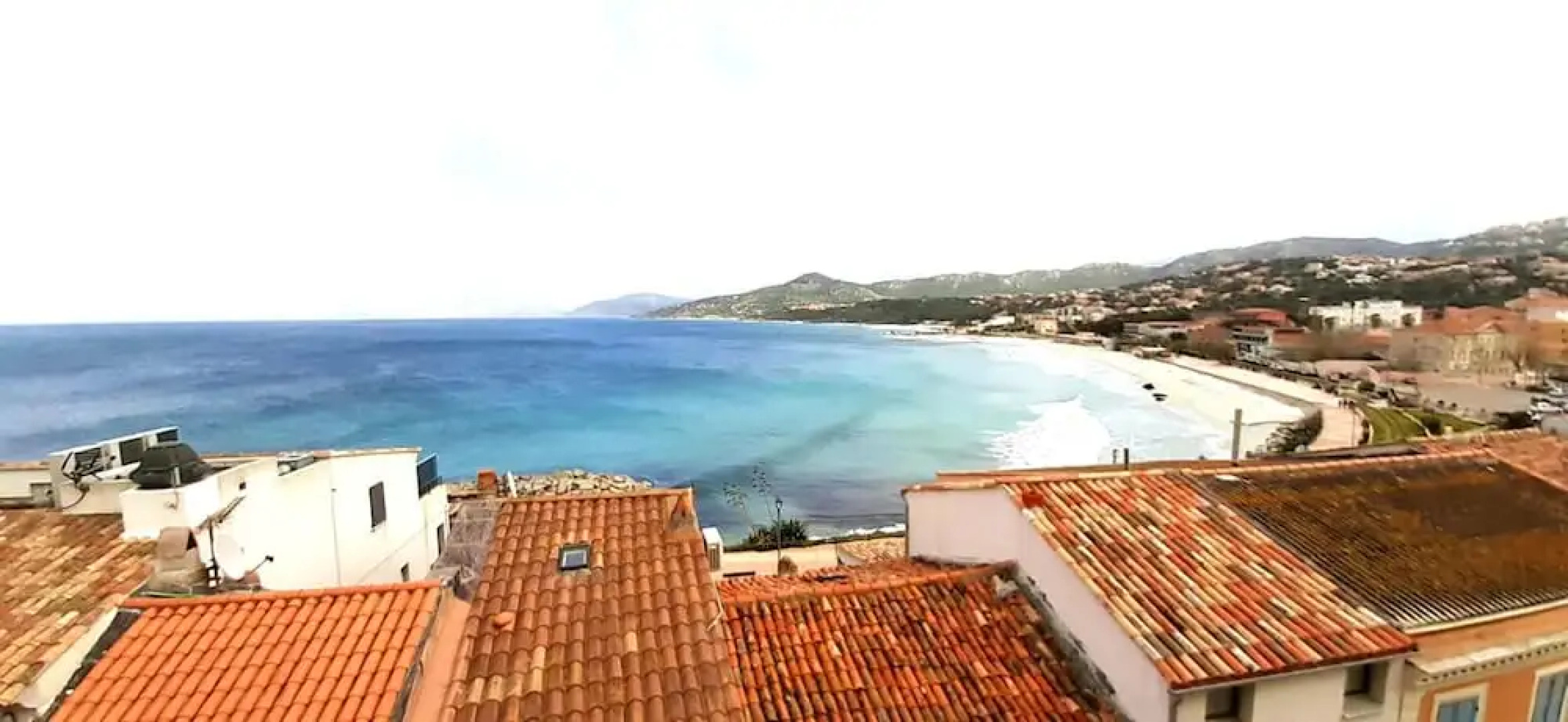 Apartment With 2 Bedrooms in L'île-rousse, With Wonderful sea View, Furnished Terrace and Wifi - 50 m From the Beach