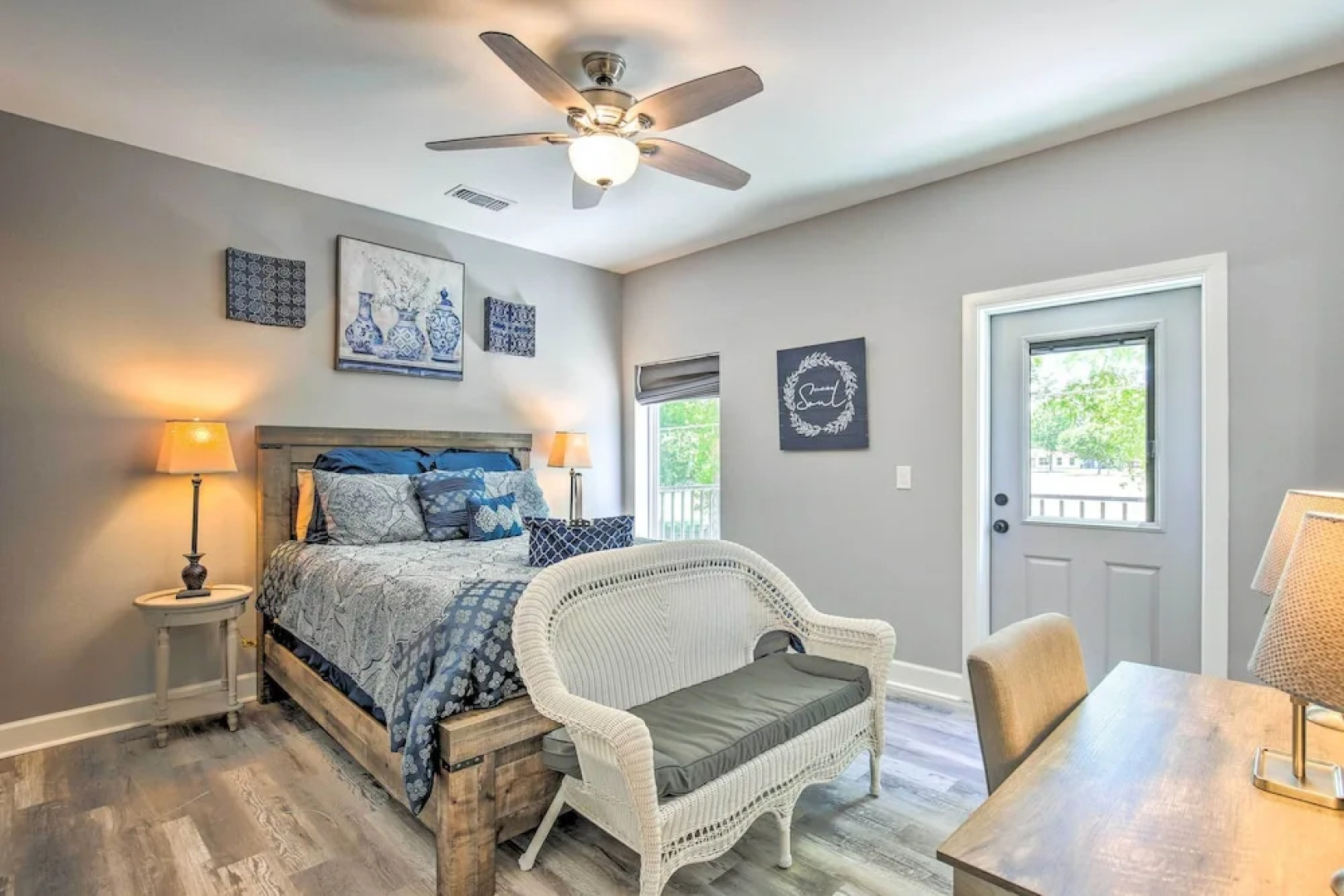 Outdoor Entertainment Space: Home in Mcqueeney