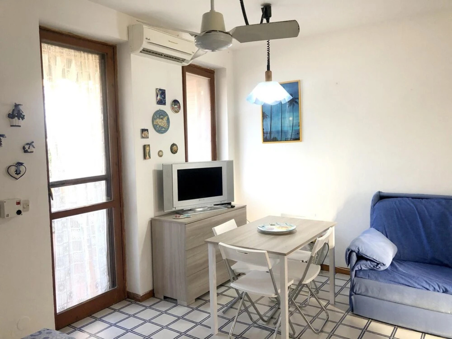 Studio in Costa Saracena  Castelluccio, With Wonderful sea View, Shared Pool, Furnished Terrace Near the Beach