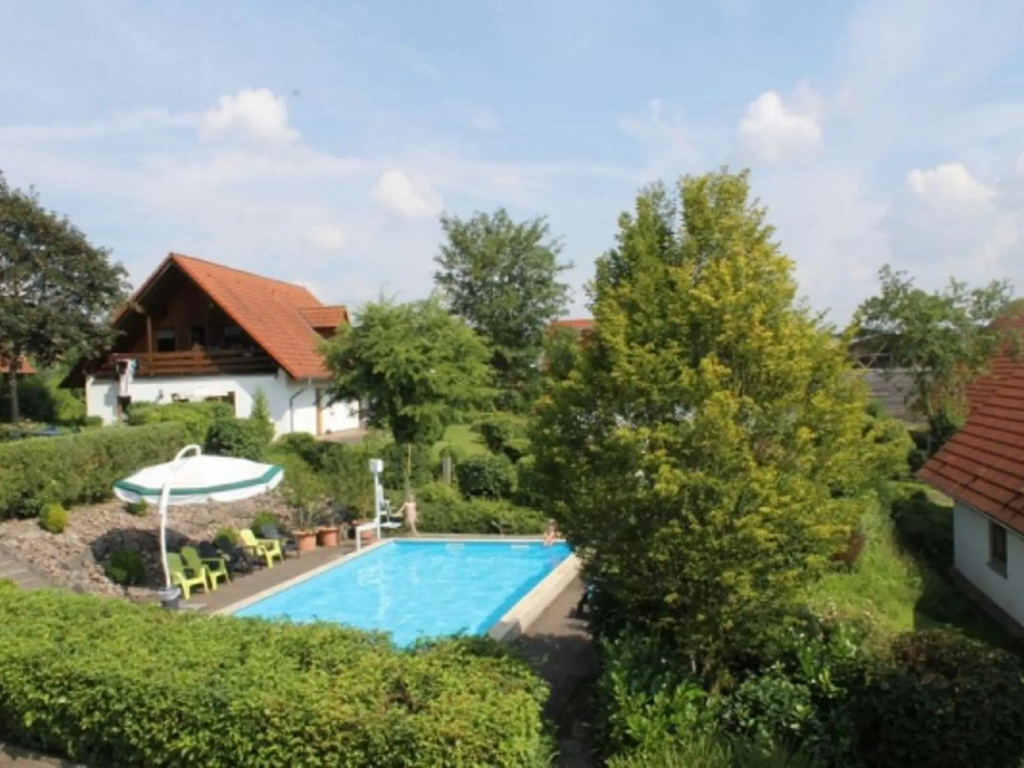 Detached Home in Germany With Loggia
