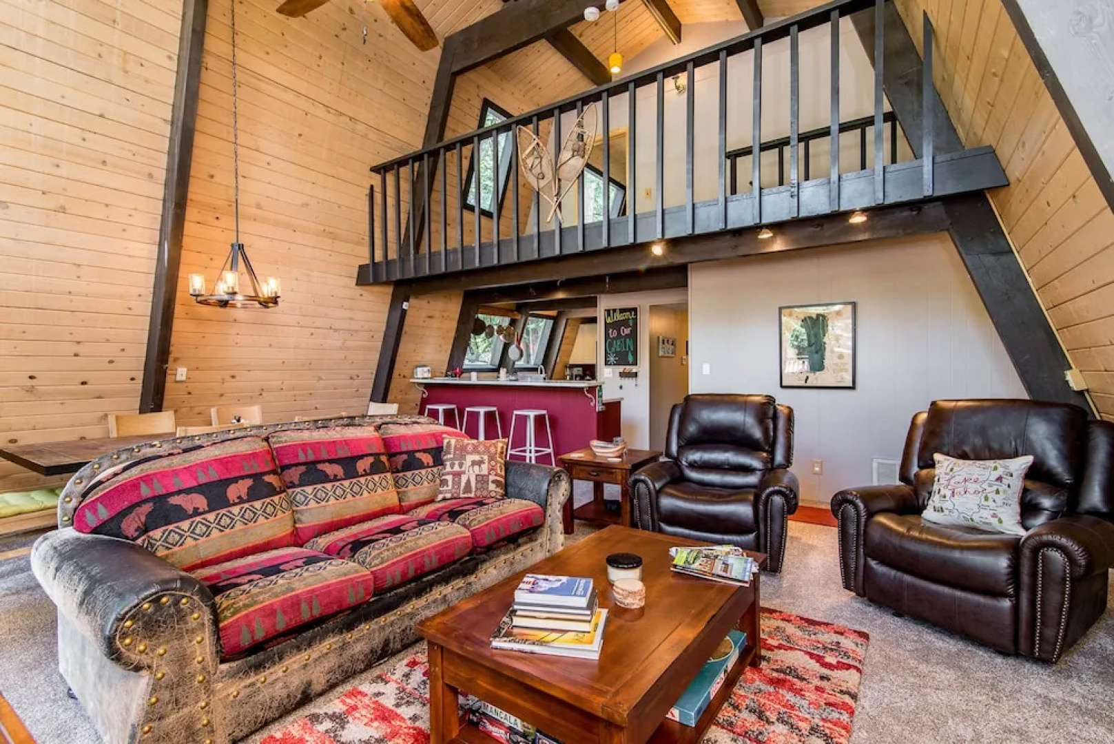 Spacious Wooded Tahoe Cabin by RedAwning