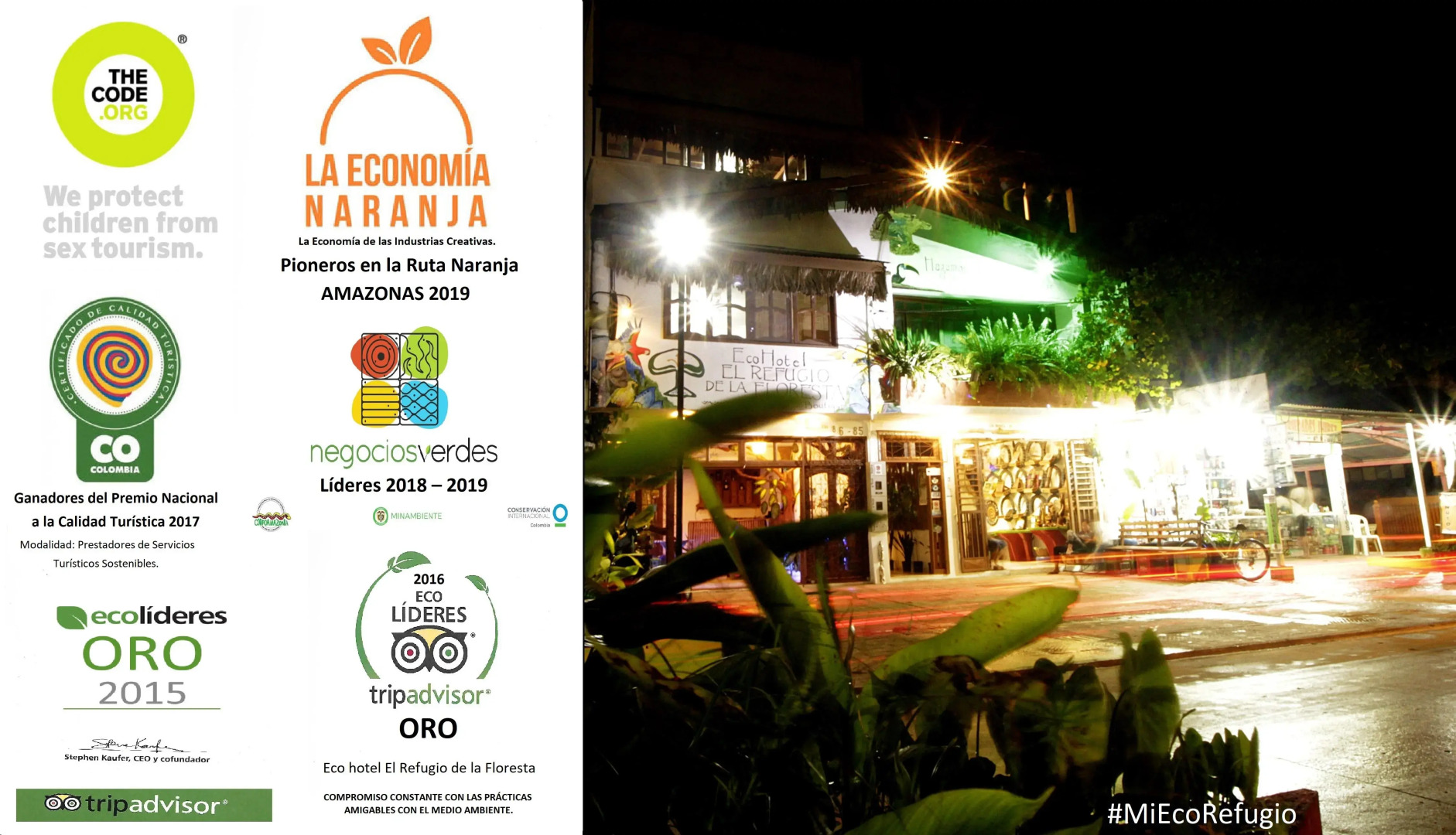 Eco hotel the refuge of the forest