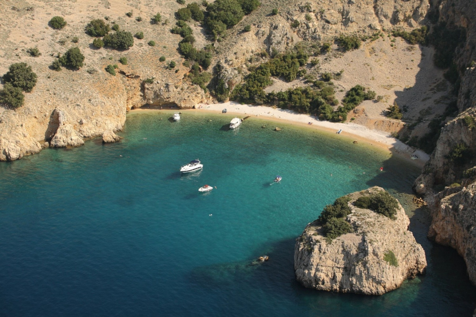 Holiday house Mari - modern holiday house close to sea: Punat, Island Krk