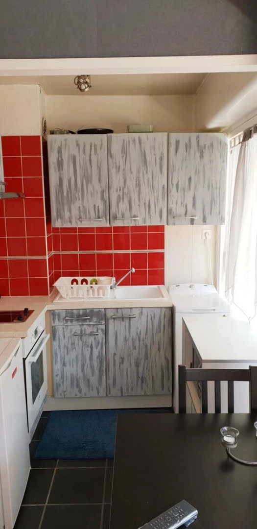 Studio in Annemasse, With Wonderful City View, Furnished Balcony and W