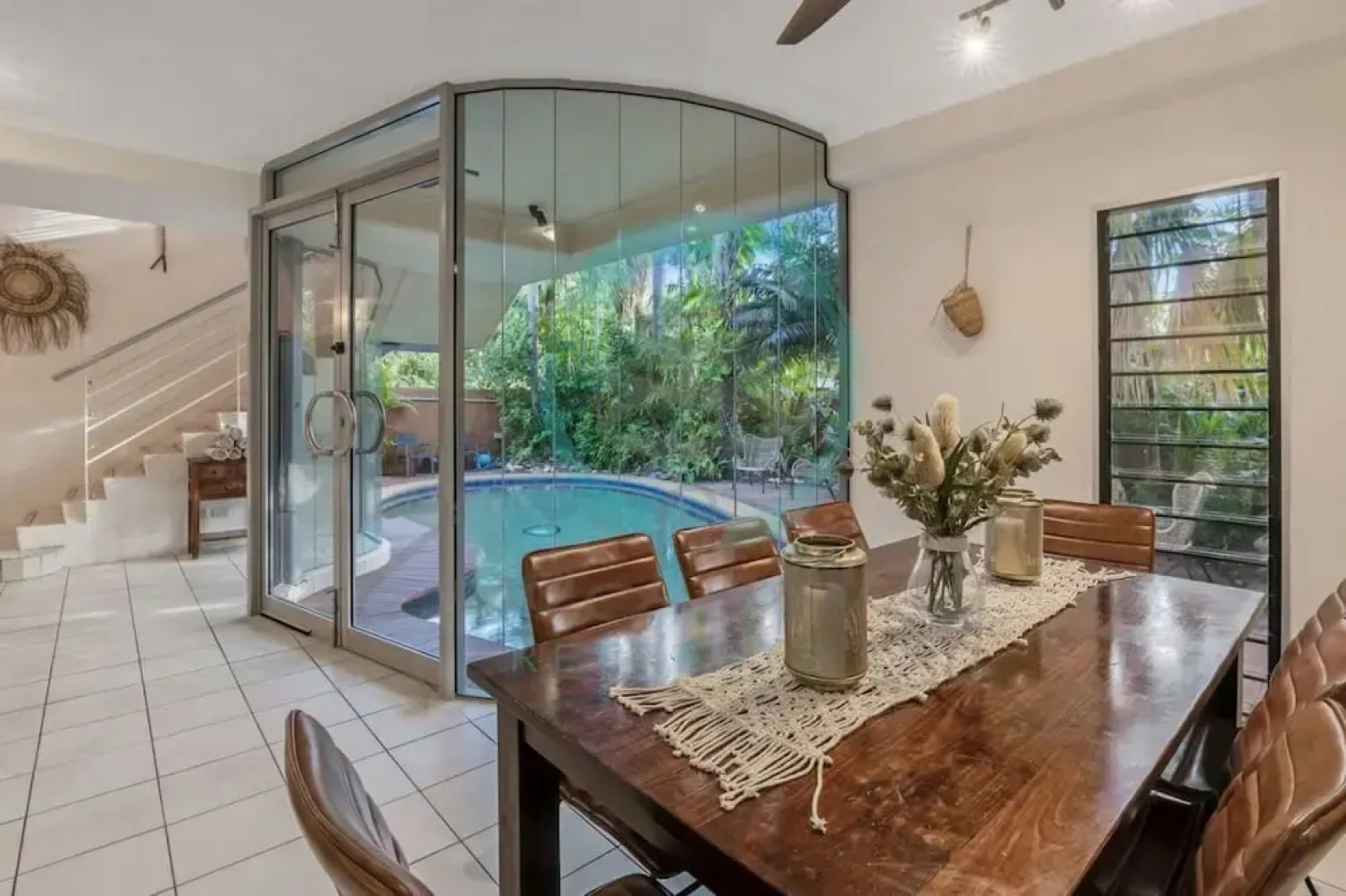 Zen Serene Seascape Family Pool BBQ Markets