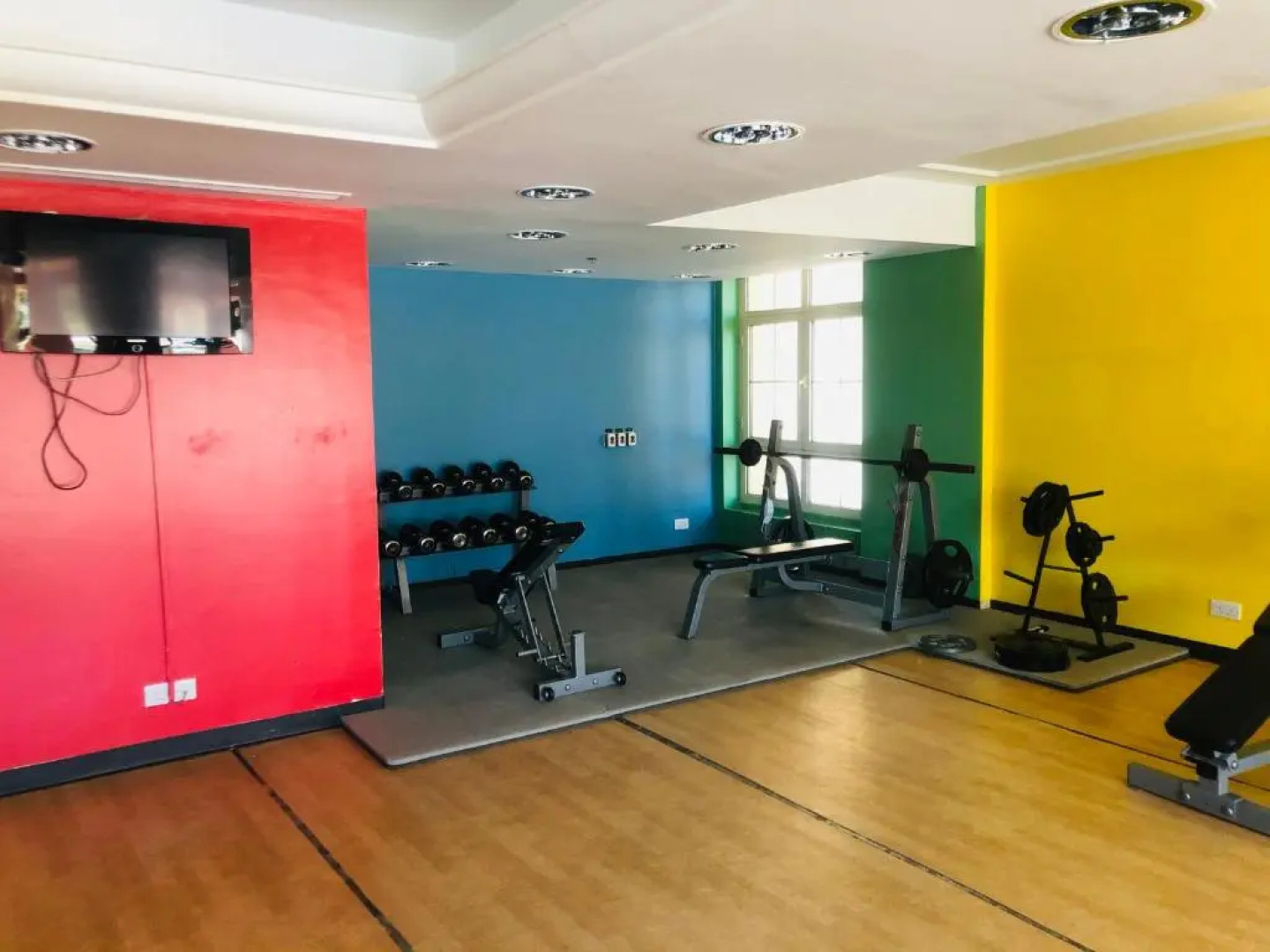 2 bedrooms apartment in Marina 1 towers king Abdullah economy city شقه غرفتين في المارينا ١