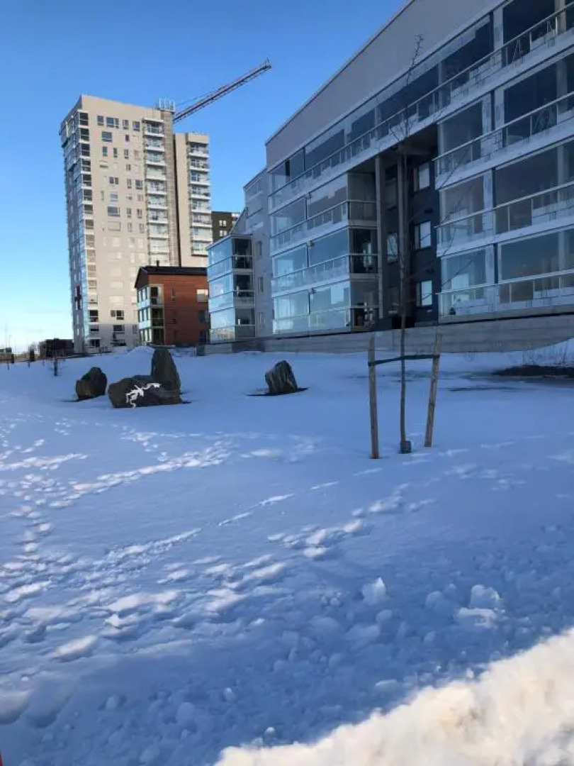 2 rooms, in front of the sea, free parking