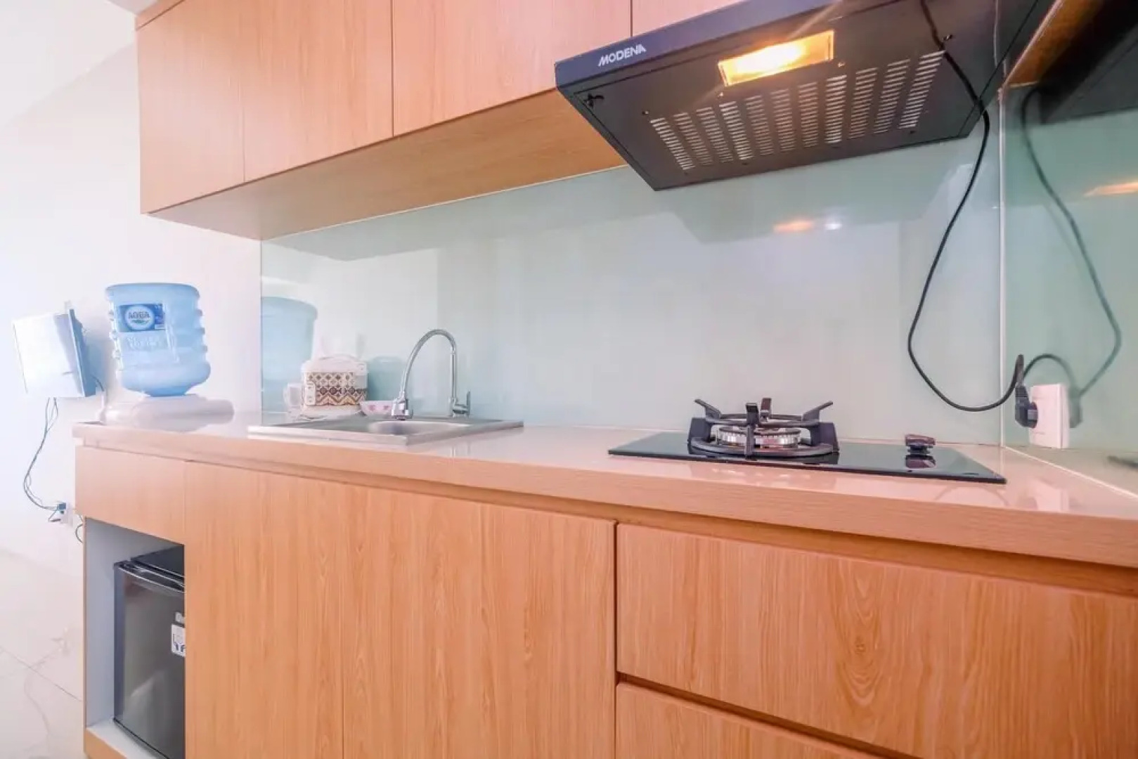 Modern Style Studio Tamansari Mahogany Apartment with City View