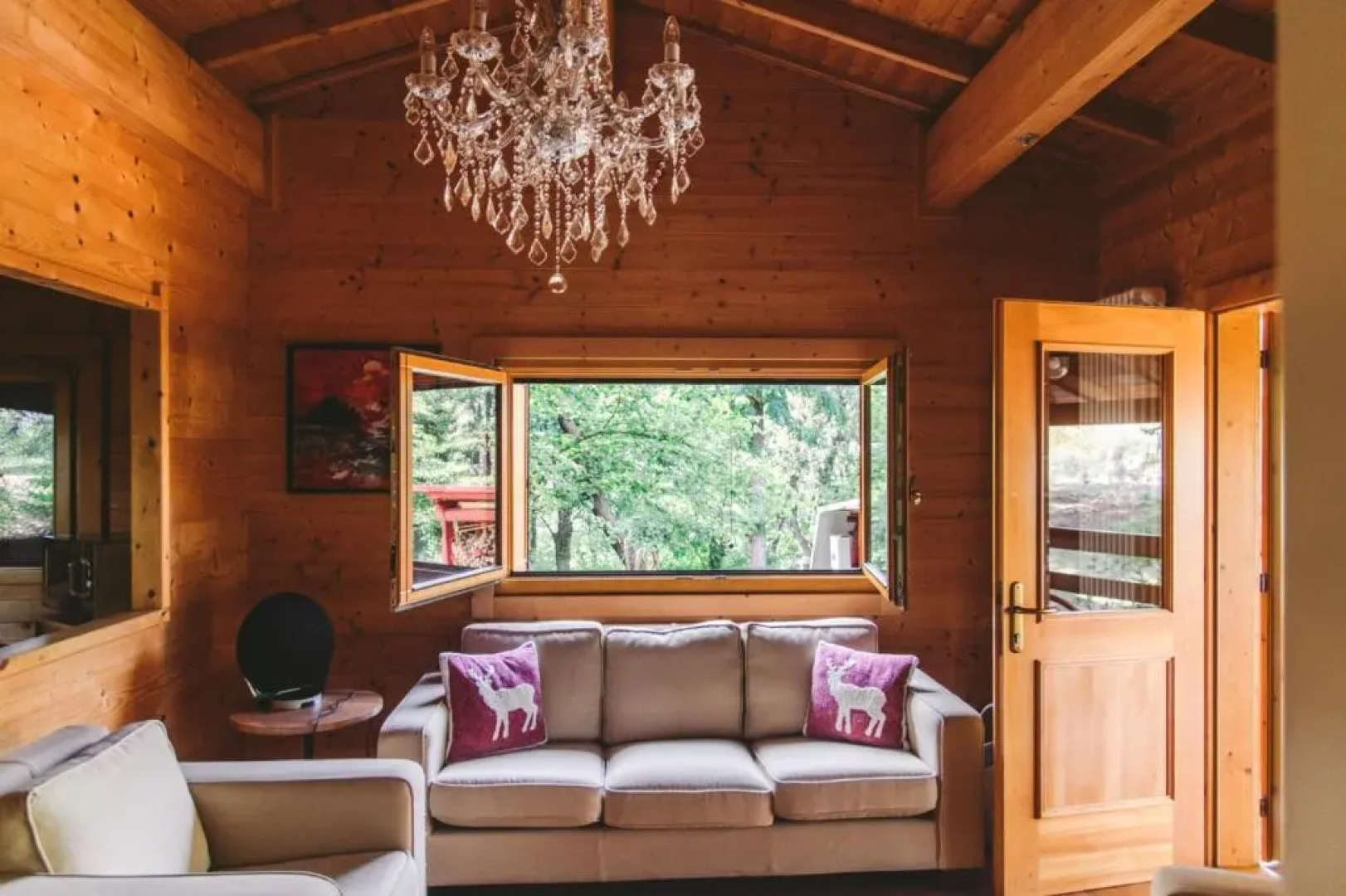 2 bedrooms chalet with private pool sauna and enclosed garden at Castell'Arquato