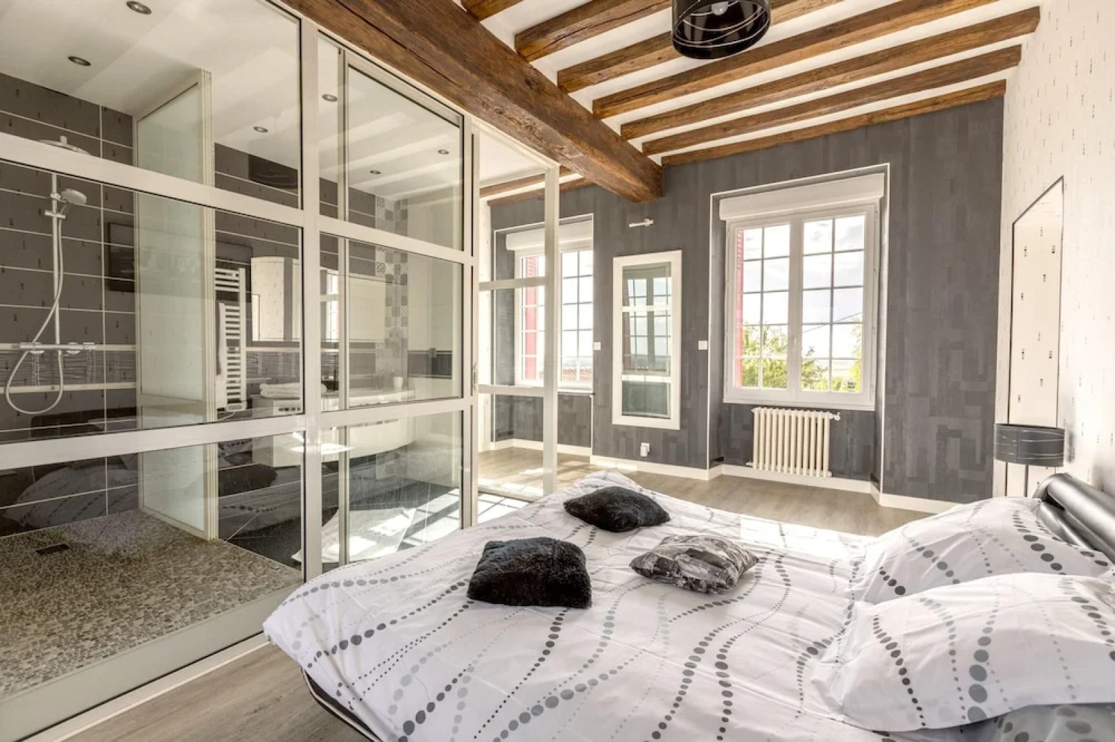 House With 4 Bedrooms in Mouterre-silly, With Pool Access, Enclosed Ga